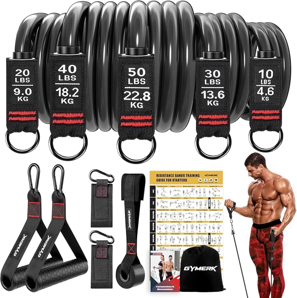 Set Rezistence GYMERK për Ushtrime