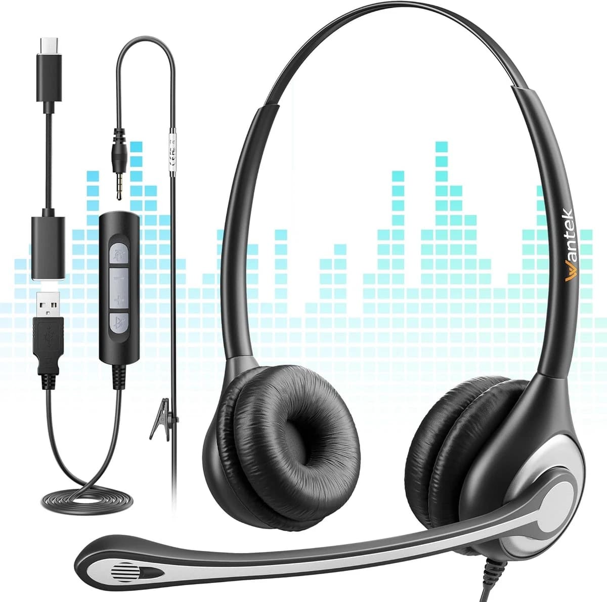 Kufje Wantek 602F Series Headset