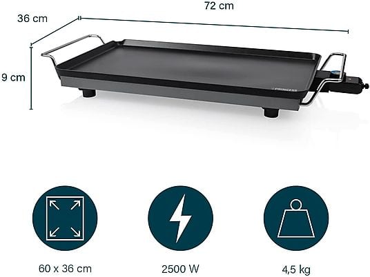 Grill Elektrik Princess Table Chef XXL Classic 2500W — foto 2
