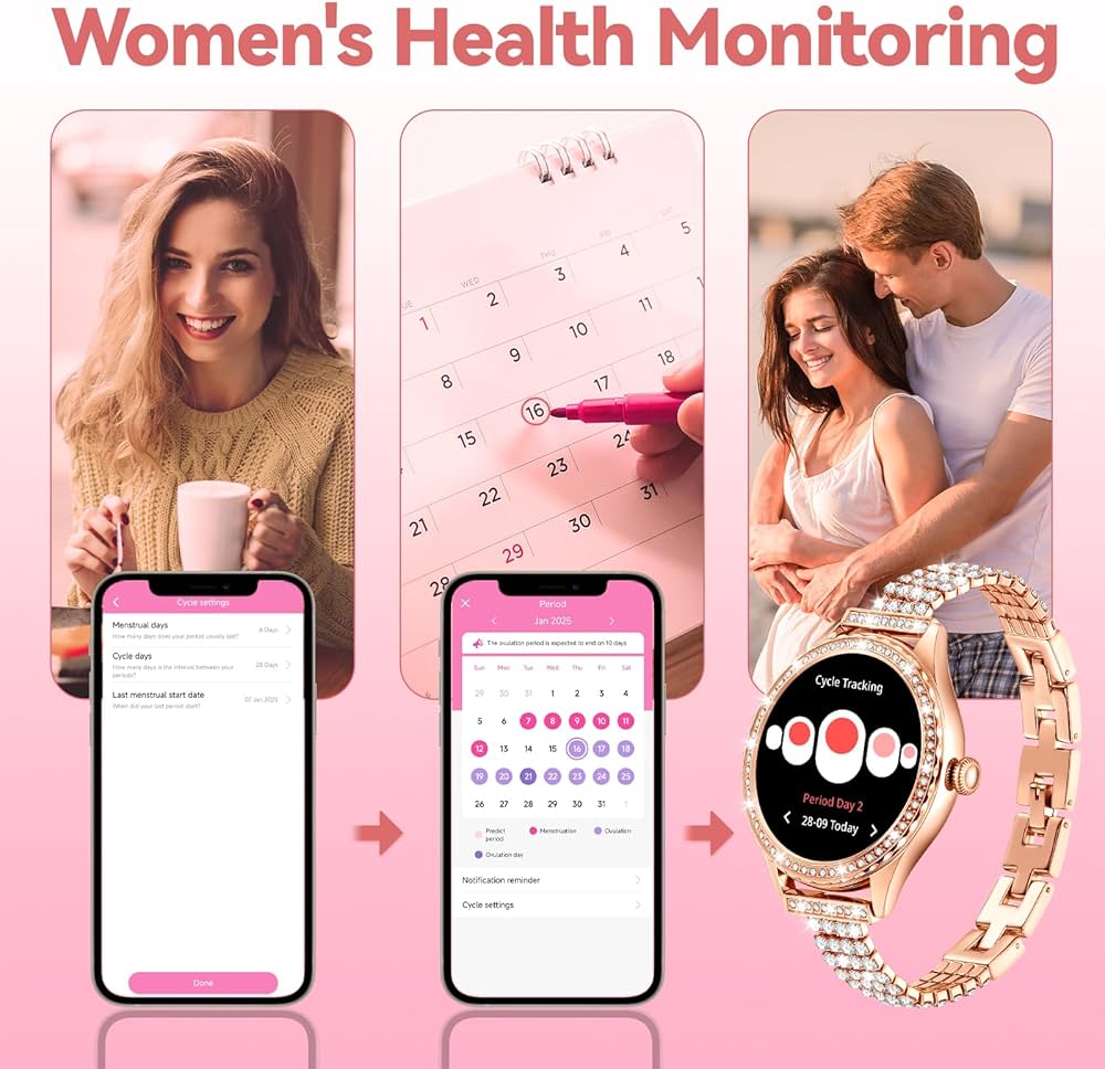 Smart Watch Homaiida me rrip të ndërrueshëm — foto 5