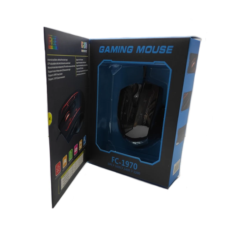 Mouse Gaming FC-1970 me RGB dhe DPI të ndryshueshme — foto 3