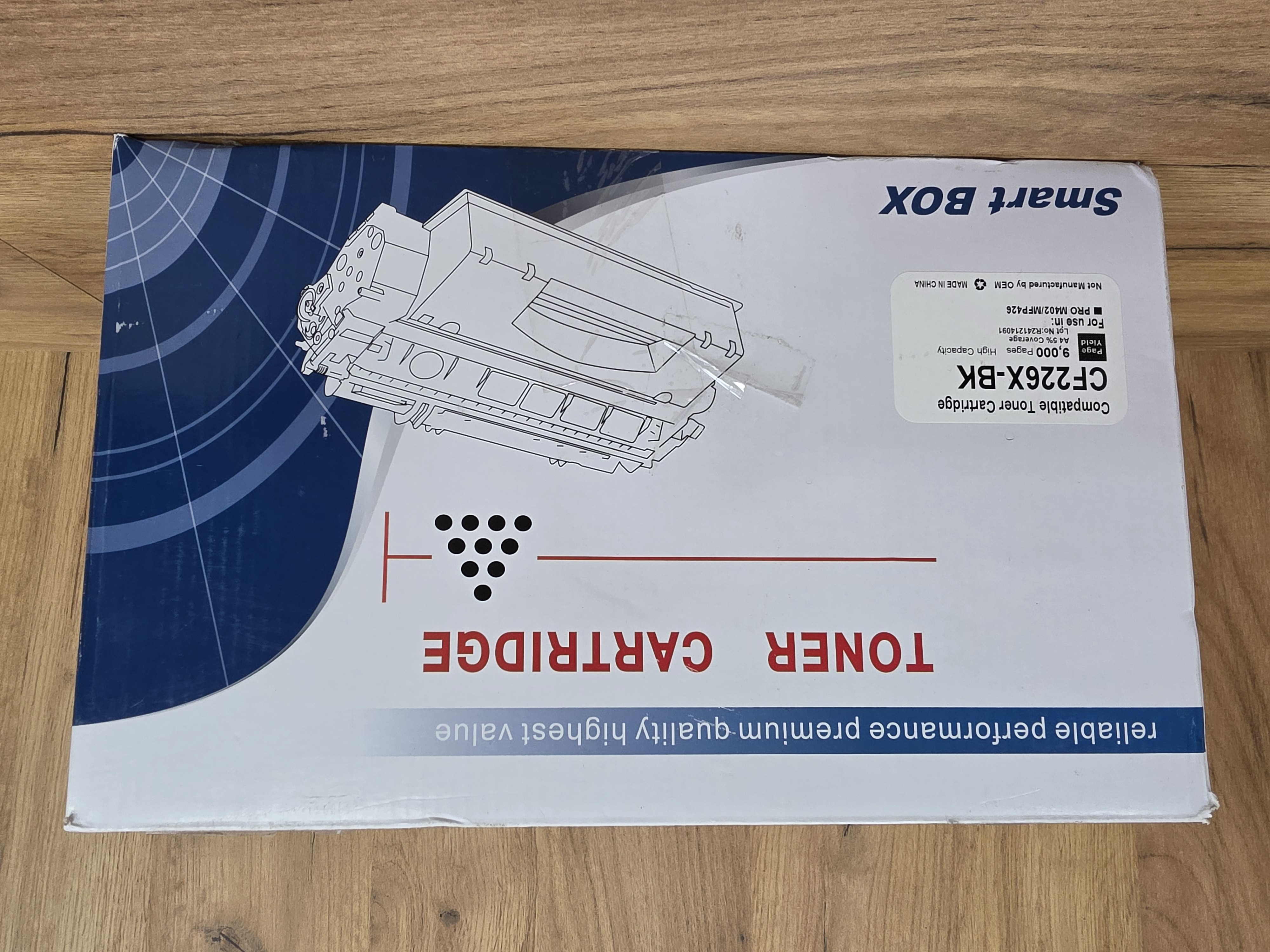 Toner Cartridge Smart BOX CF226X-BK për printer — foto 1