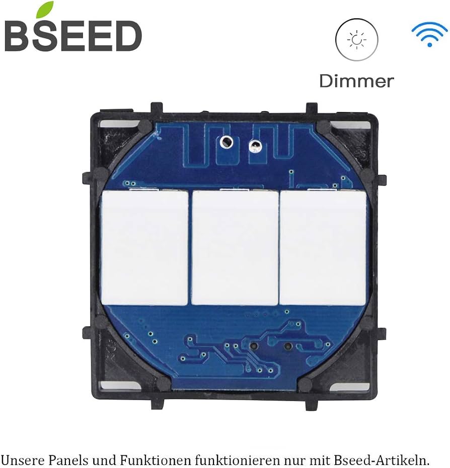 Dimmer Touch Wifi BSEED 1 Gang 1 Way — foto 2