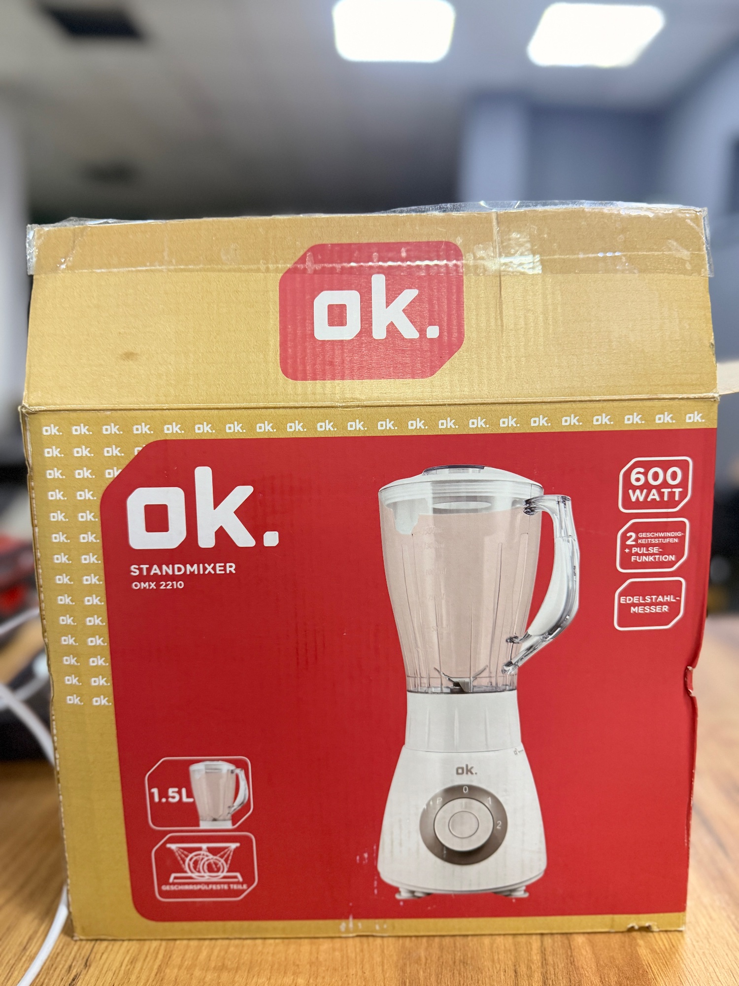 Blender ok. OMX 2210 600W 1.5L — foto 1