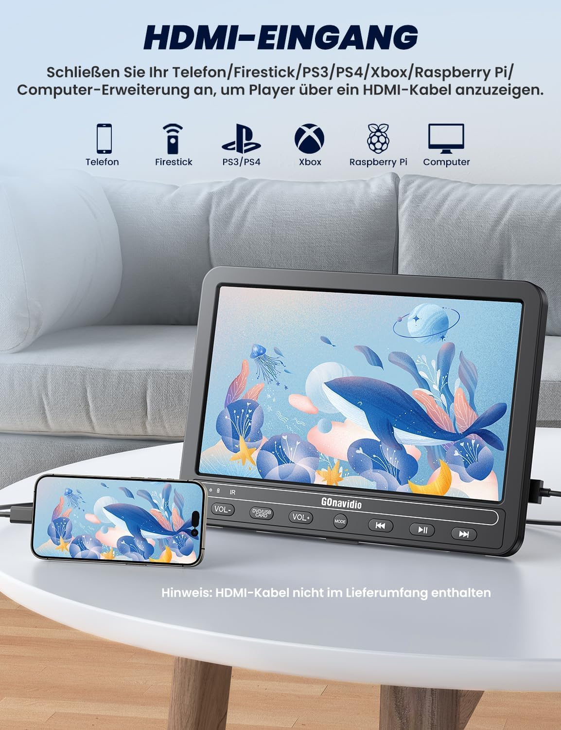 Video Player Portativ NB0521B 10" — foto 7