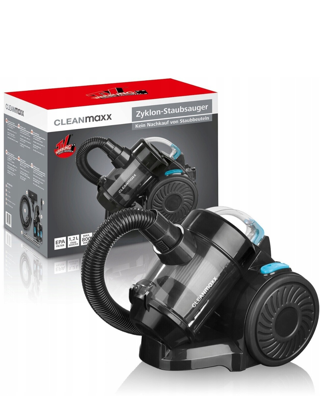 Fshesë me korrent CLEANmaxx Zyklon-Staubsauger 800W — foto 1