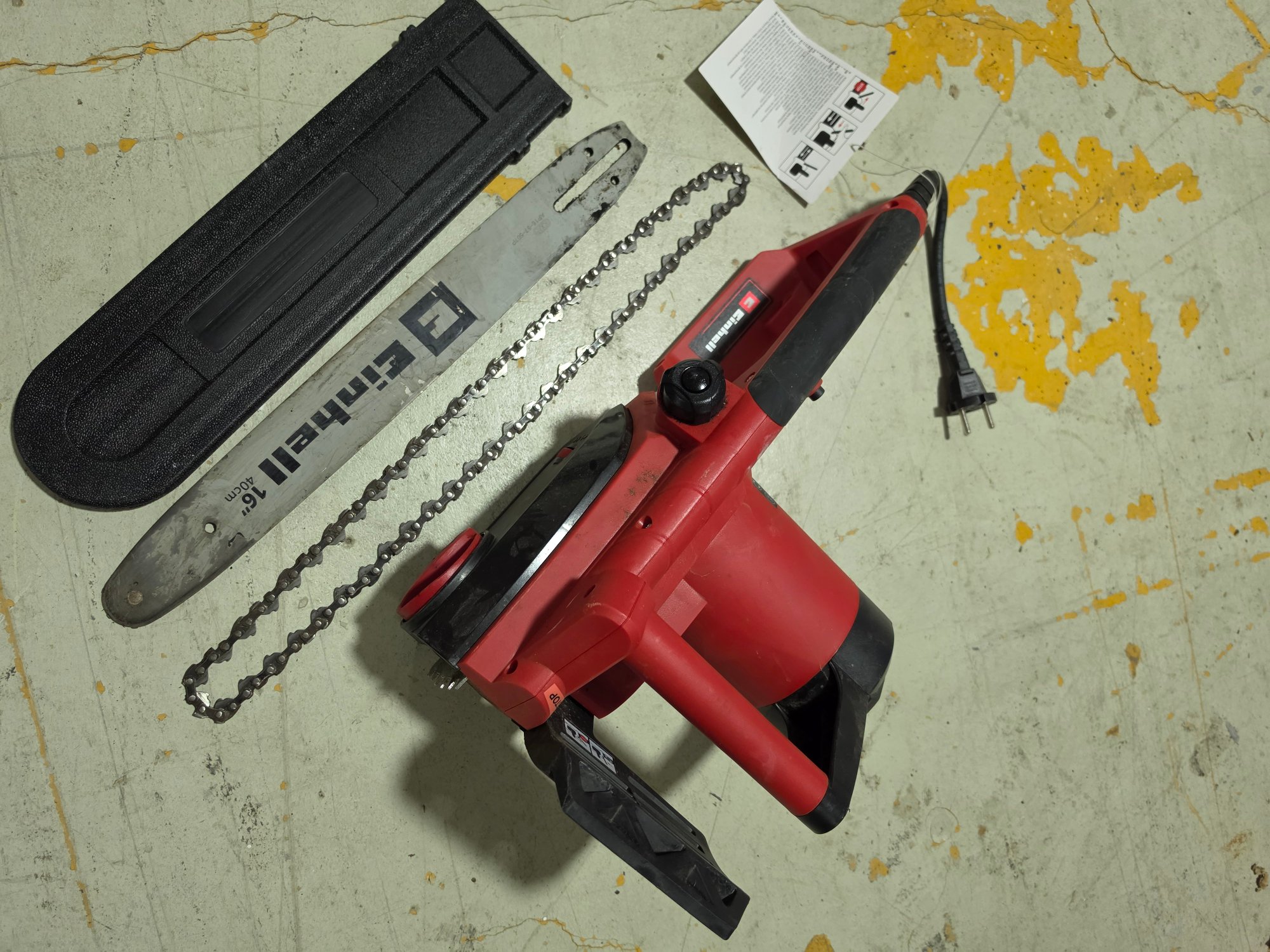Sharrë elektrike Einhell 14" 35cm — foto 7