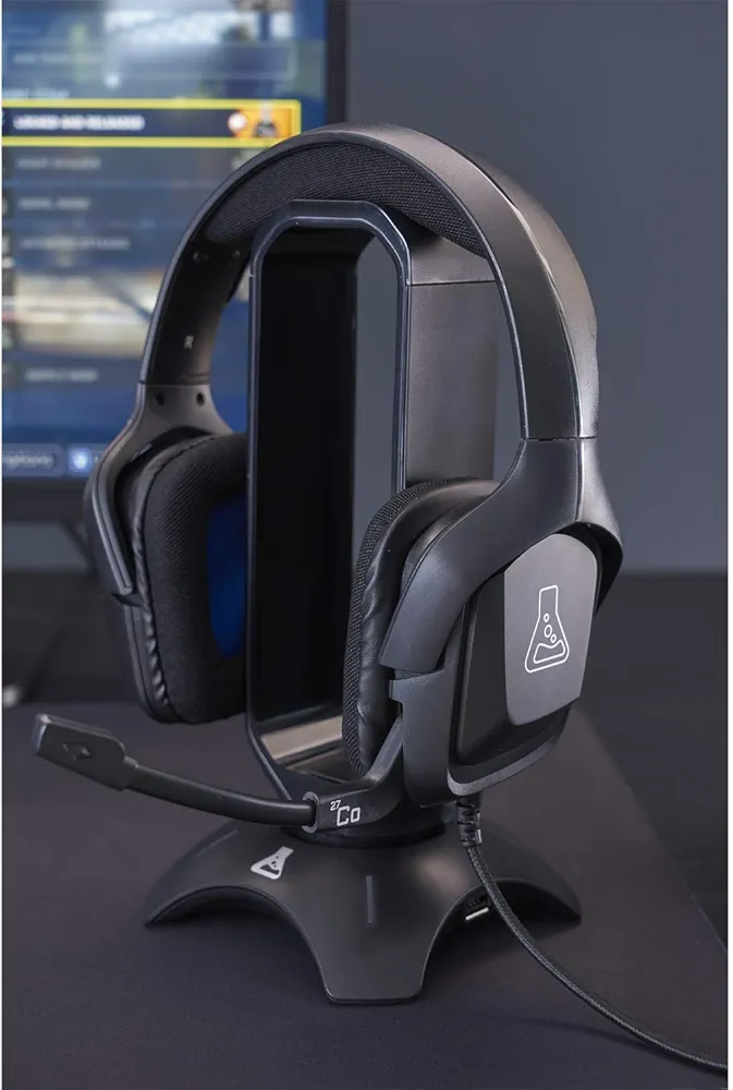 Kufje Gaming The G-Lab Korp Cobalt me mikrofon — foto 3