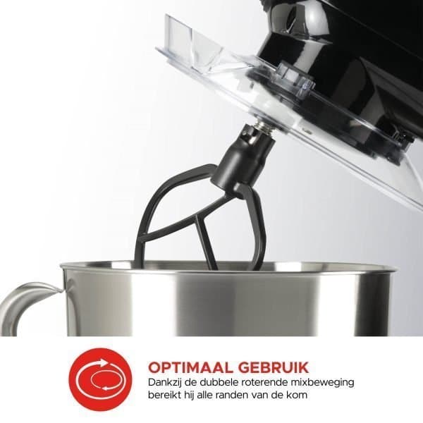 Mikser Bourgini Steel Kitchen Chef Pro 5.5L 1800W — foto 6