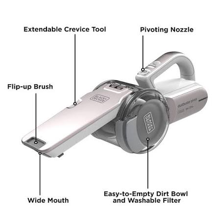 Fshesë dore BLACK+DECKER PV1820L 27Wh — foto 4