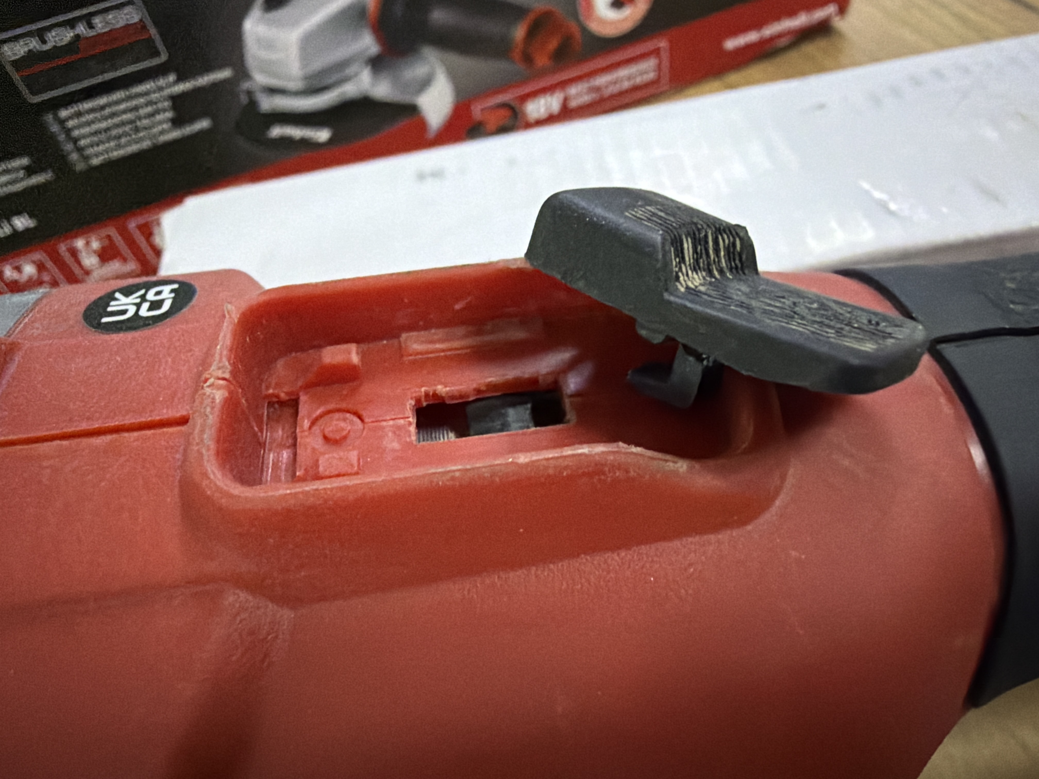 Grirëse këndi pa kabllo Einhell TE-AG 18/115 Li BL 18V — foto 4