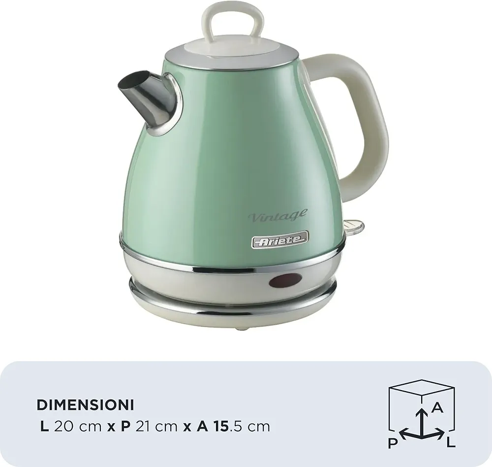 Ngrohës uji Ariete Vintage 1.7L — foto 2