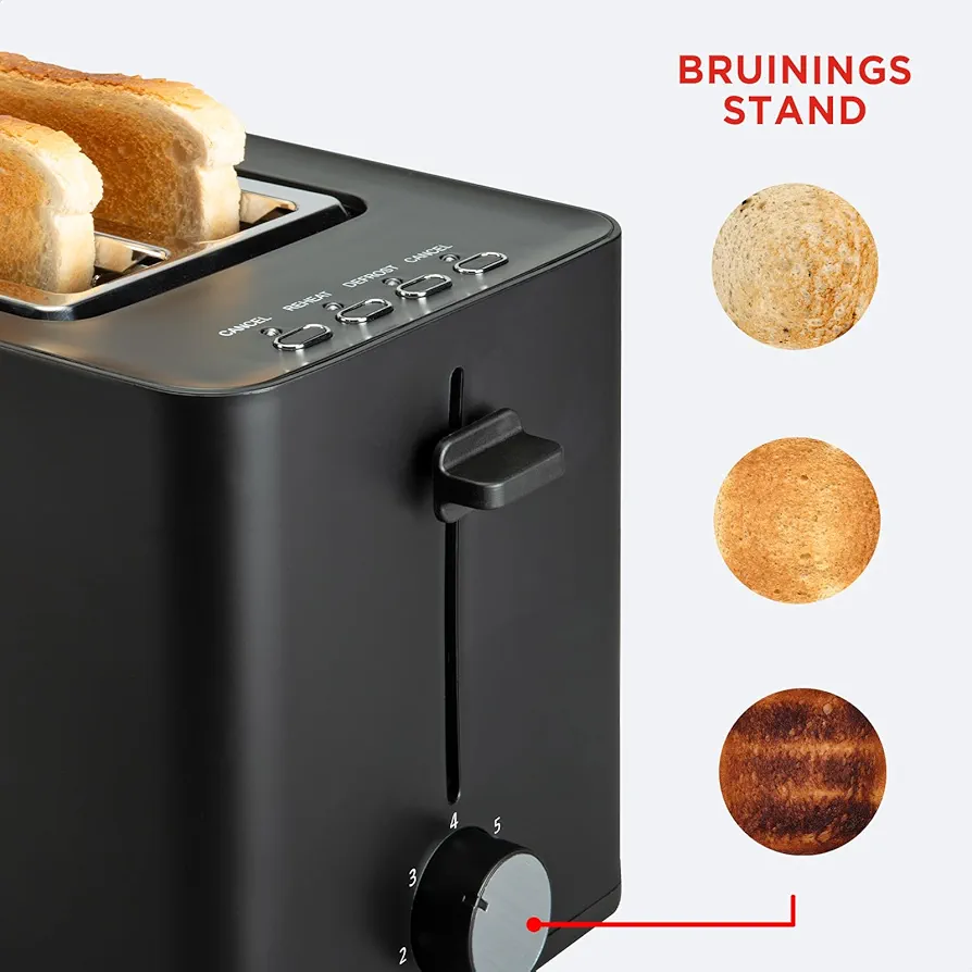 Toster Bourgini Tosti Toaster Black — foto 5