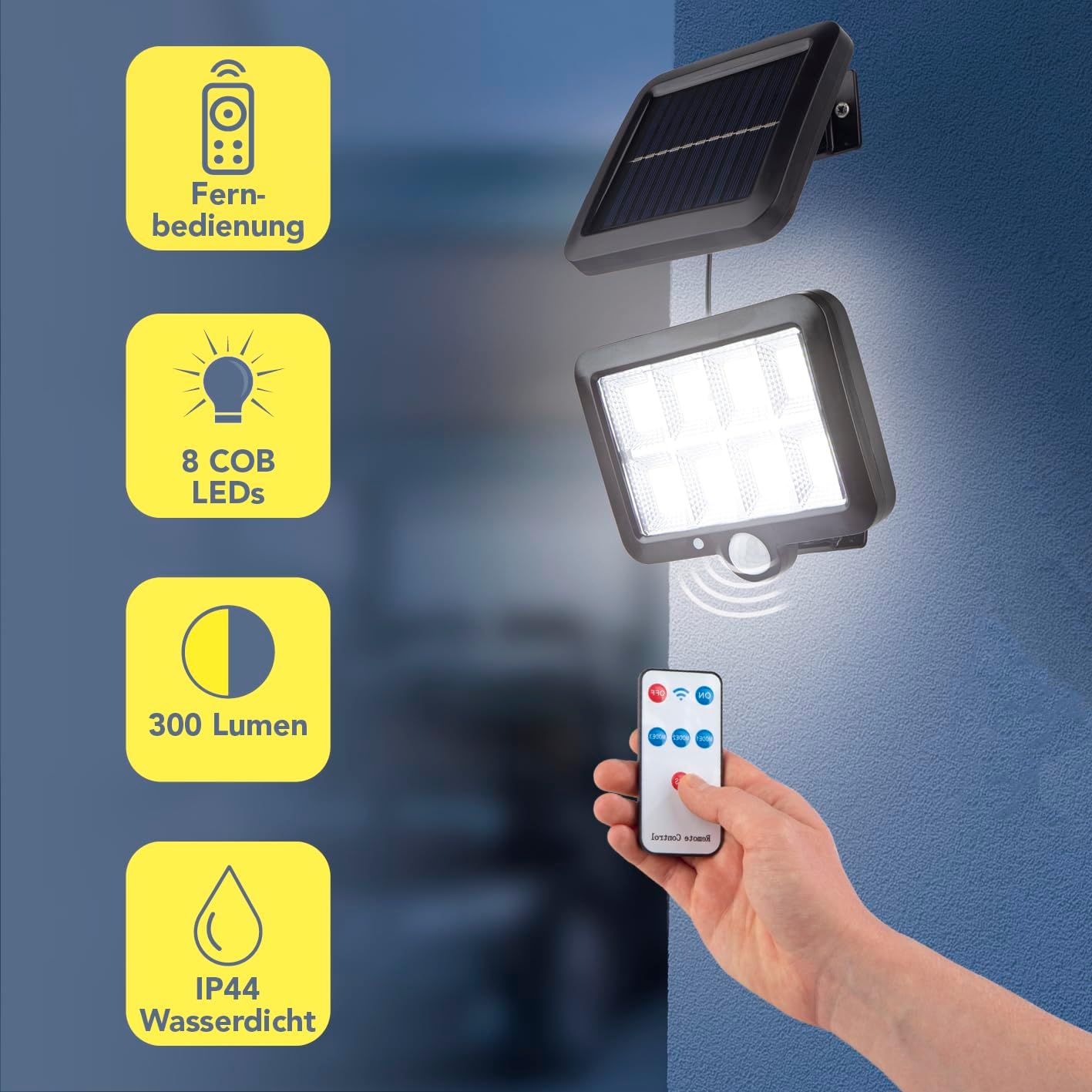 Solarstrahler EASYmaxx me sensor lëvizjeje — foto 4