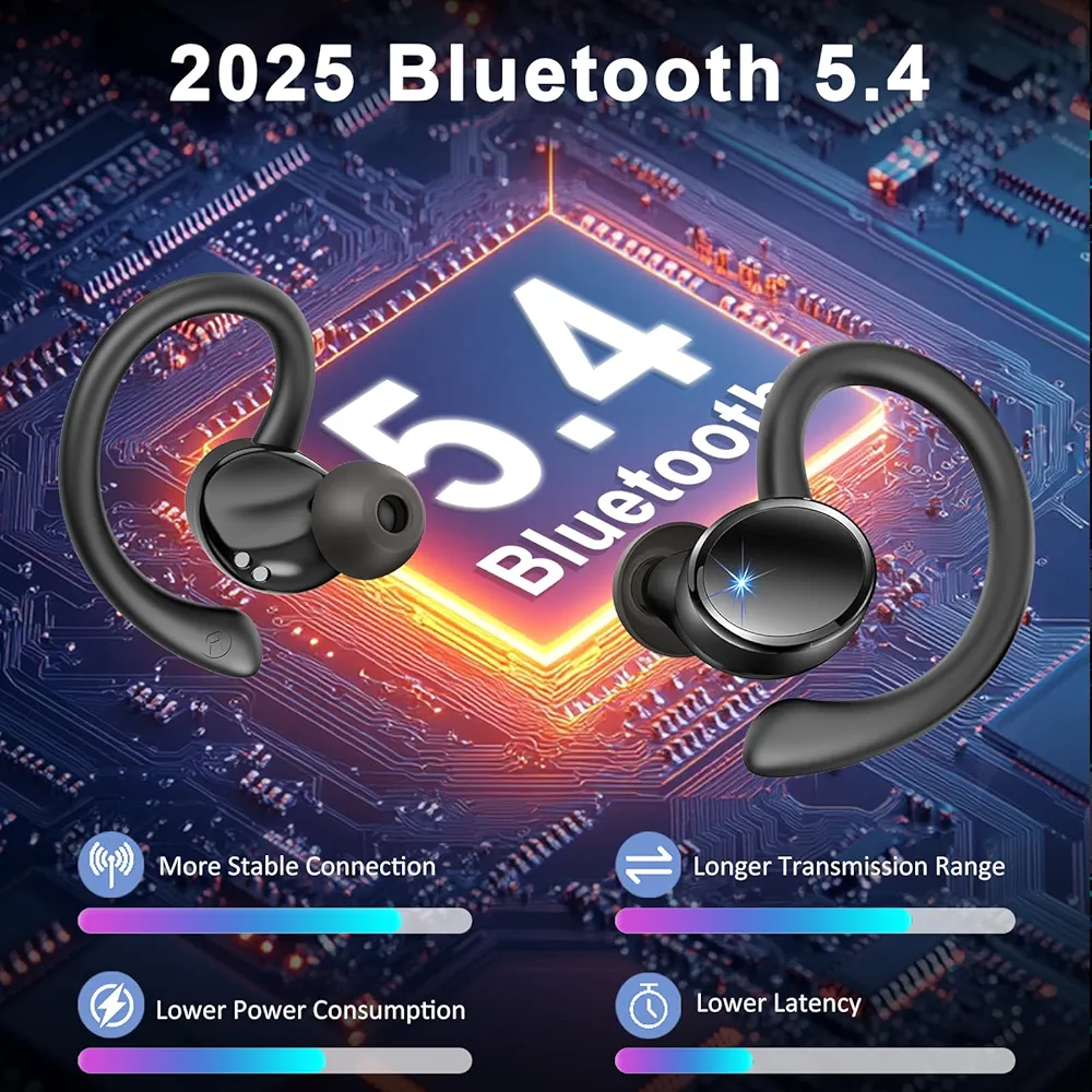 Kufje Wireless Matast B02 Hi-Fi Sport Running — foto 2