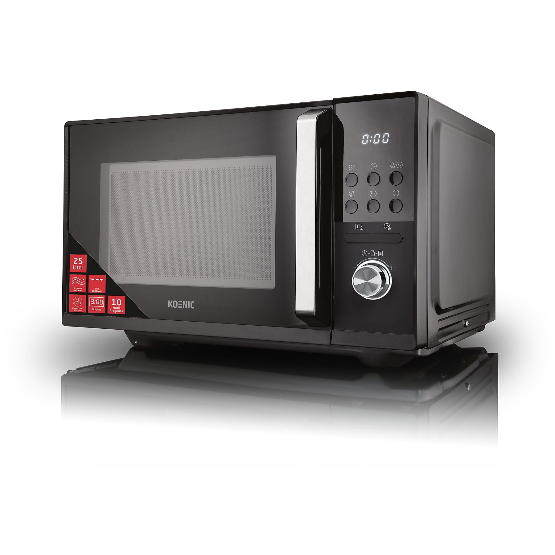 Mikrovalë KOENIC KMWG 2521 DB 25L 2100W — foto 1