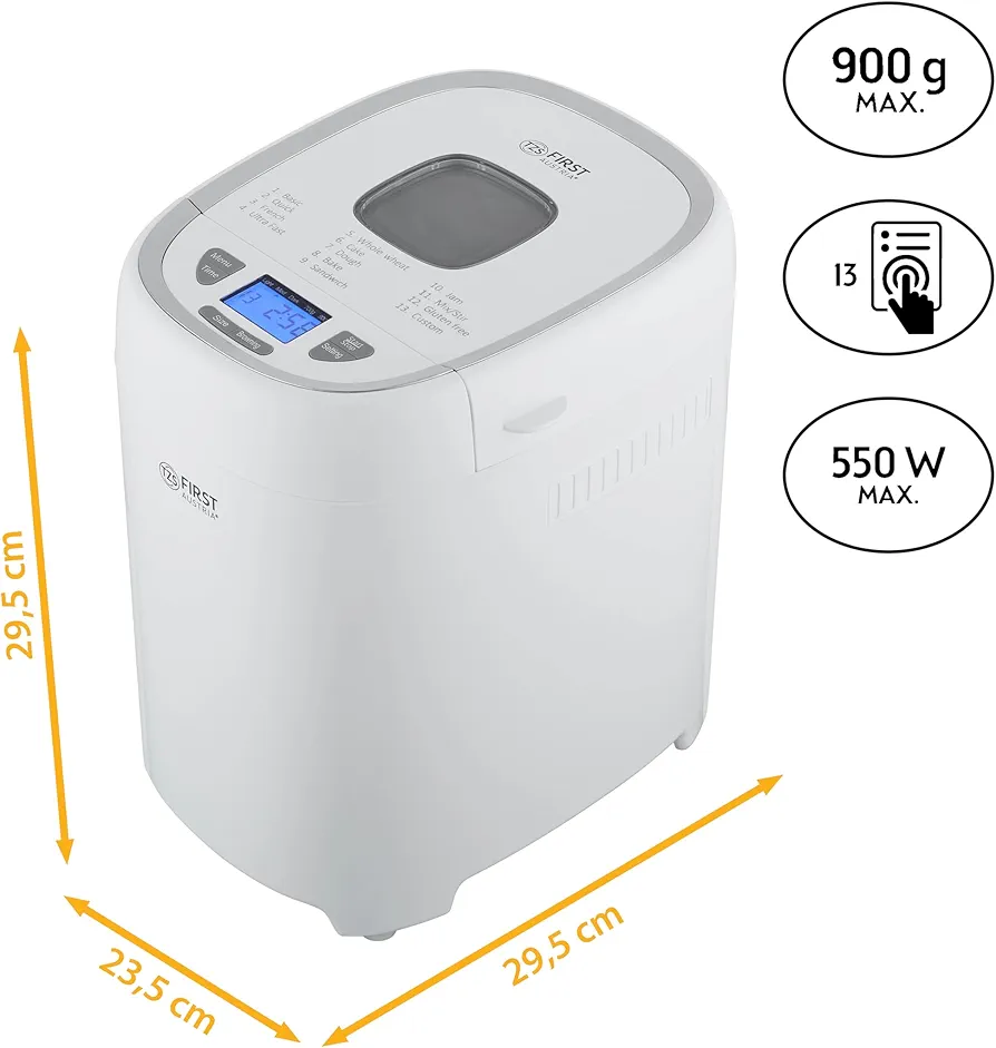 Brotbackautomat TZS First Austria FA-5503 550W — foto 2