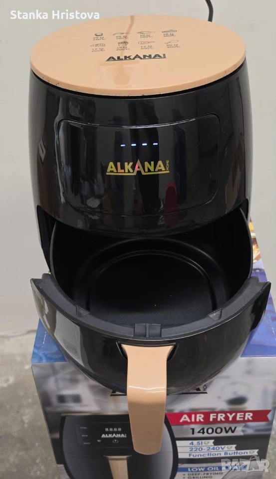 Air Fryer ALKANA 1400W 4.5L — foto 3