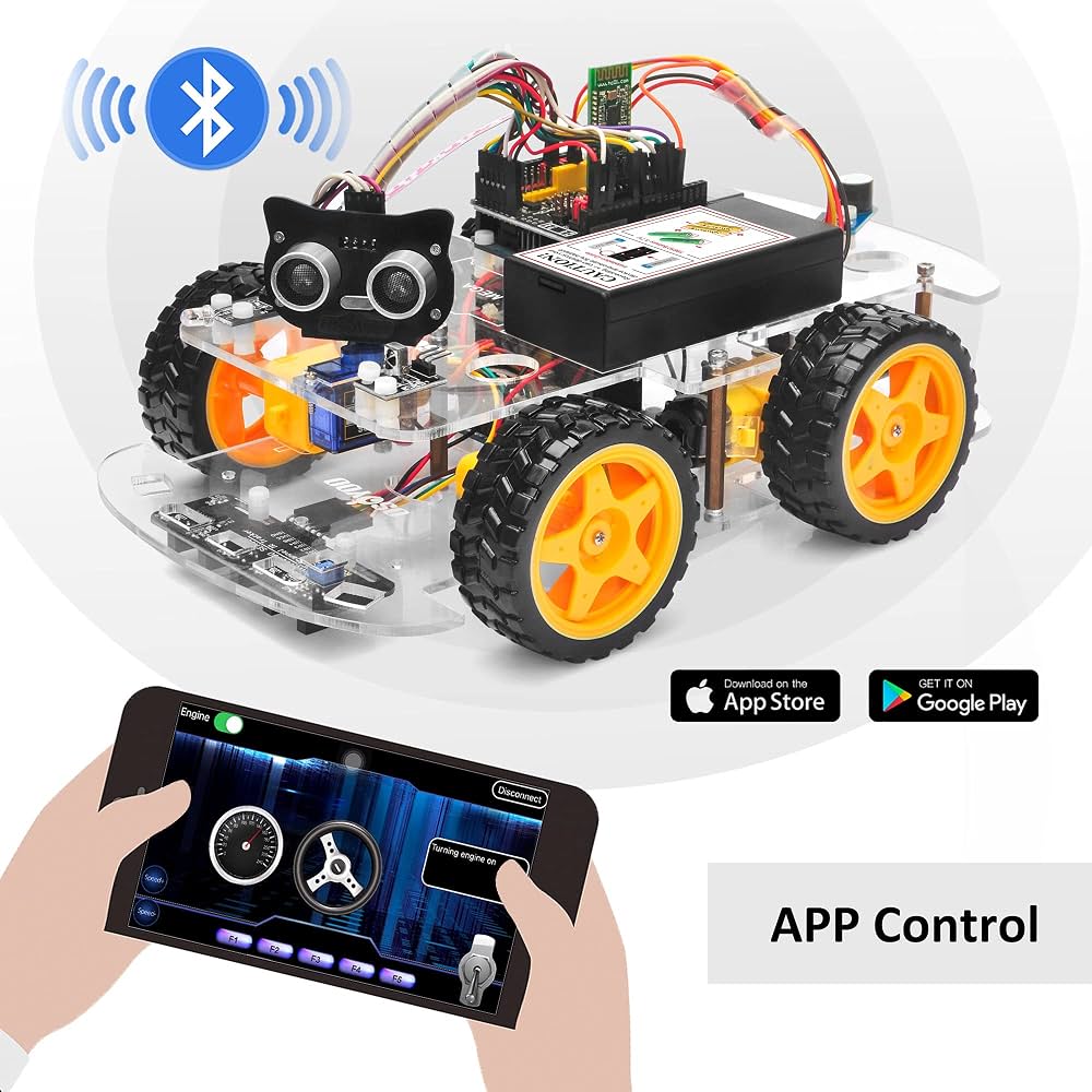 Robot Car Starter Kit OSOYOO me kontroll APP — foto 5