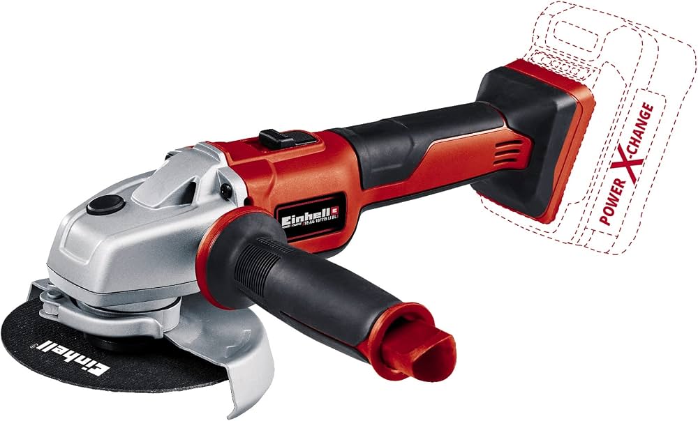 Grirëse këndi pa kabllo Einhell TE-AG 18/115 Li BL 18V — foto 1