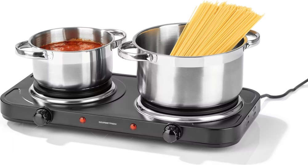 Doppel-Herdplatte GOURMETmaxx max 2500 W — foto 2