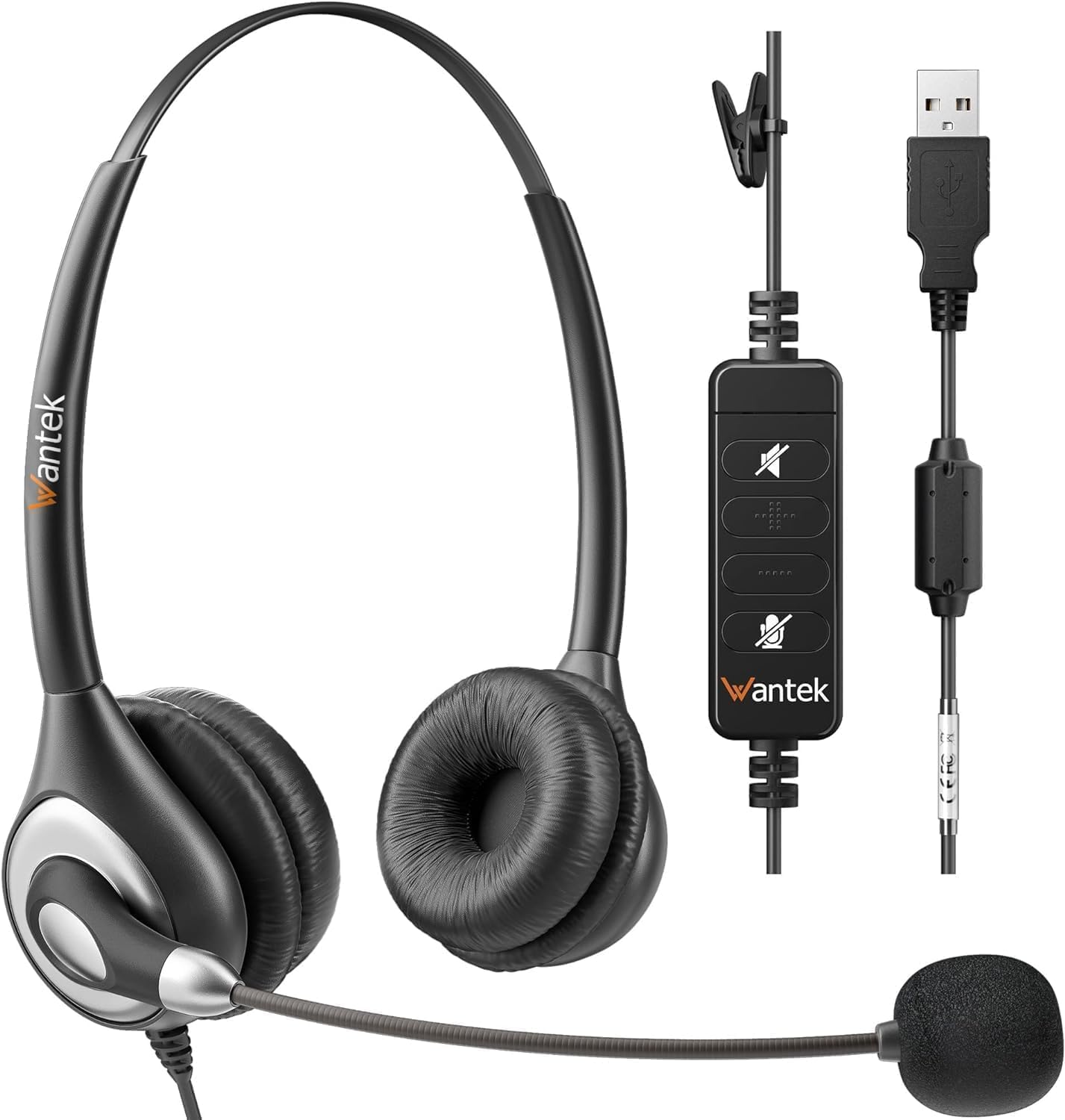 Kufje Wantek 602F Series Headset — foto 1