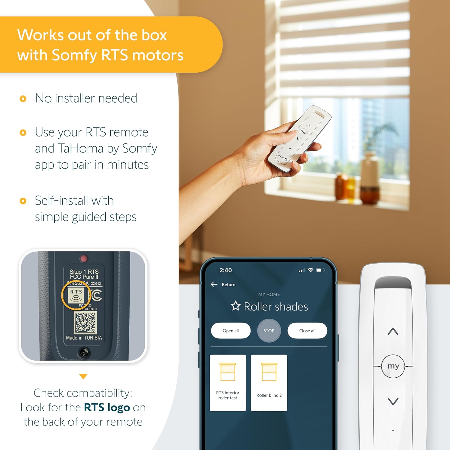Truri i shtepise intelegjente Somfy TaHoma Switch 5153854C — foto 6