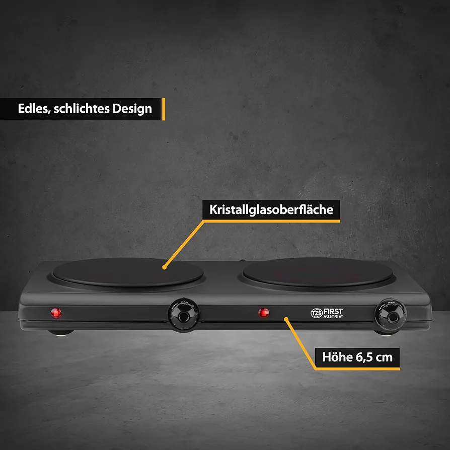 Pllakë Gatimi Infrared TZS First Austria FA-5096-2 2500W — foto 4