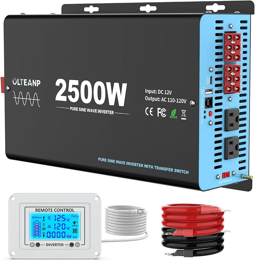 Inverter me Valë të Pastër OLTEANP 2500W — foto 1