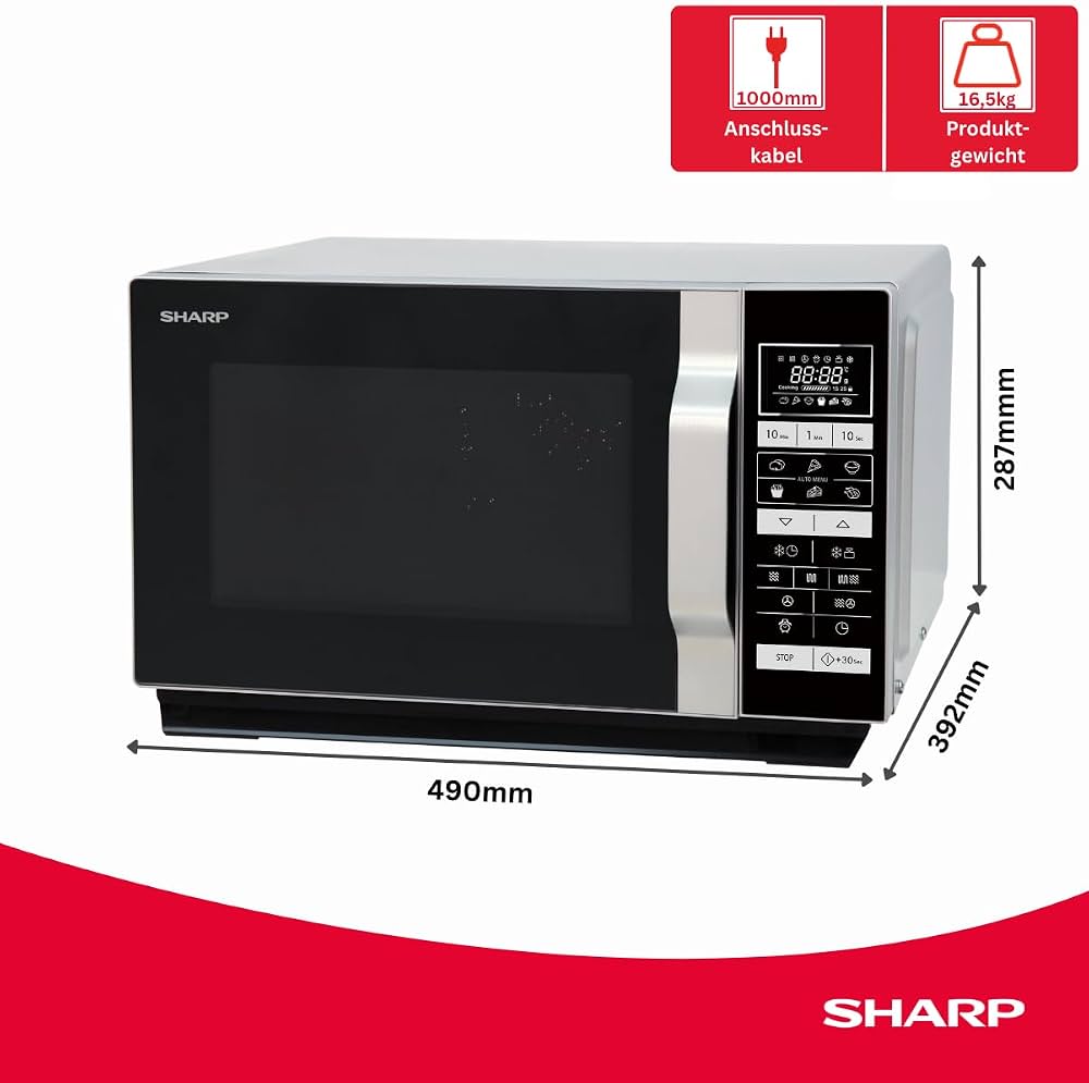 Mikrovalë Sharp 3-in-1 25L 900W — foto 3