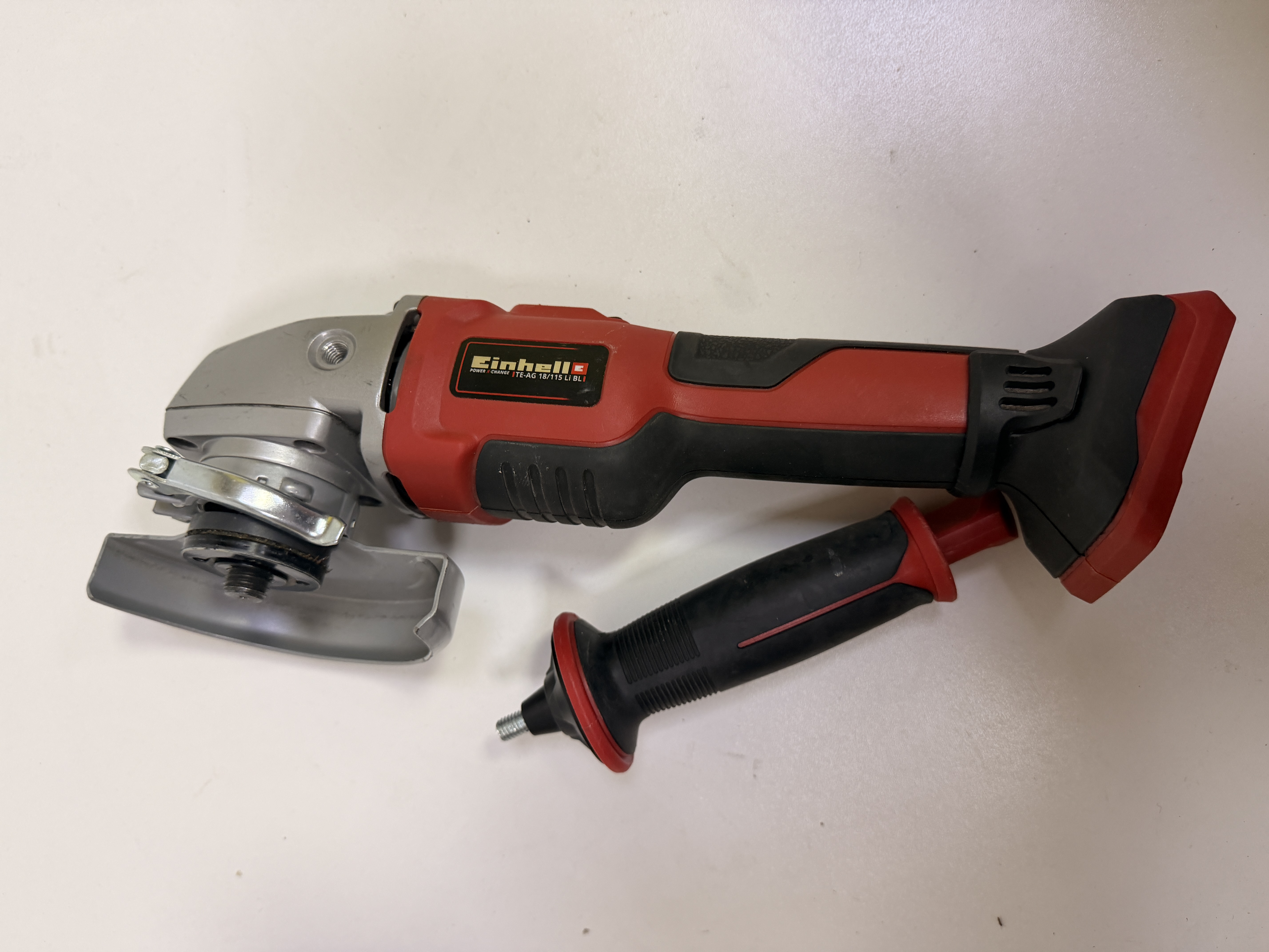 Grinder Einhell TE-AG 18/115 Li BL pa bateri — foto 3