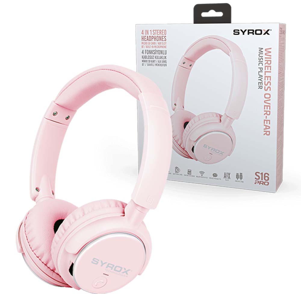 Kufje Wireless Syrox B-S16 me funksione të shumëfishta — foto 2
