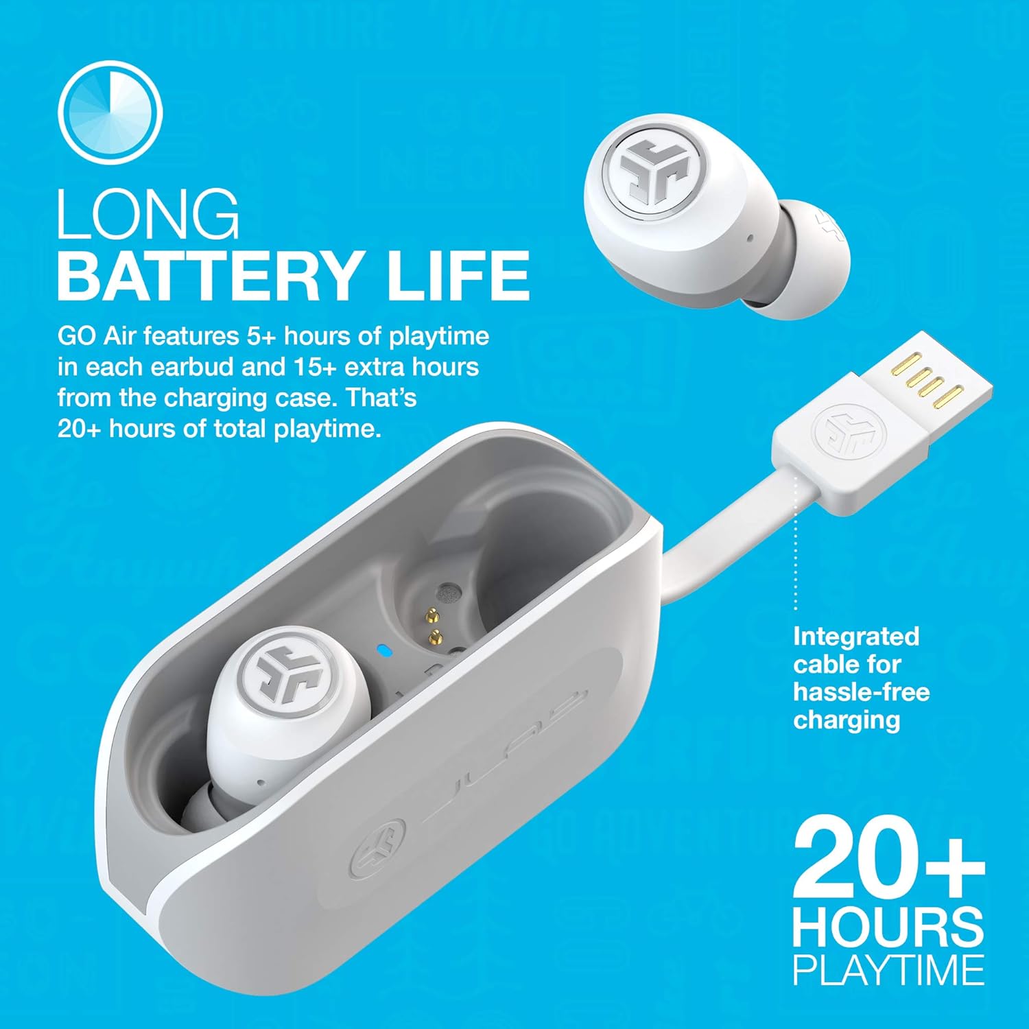 Kufje True Wireless JLab GO Air — foto 3