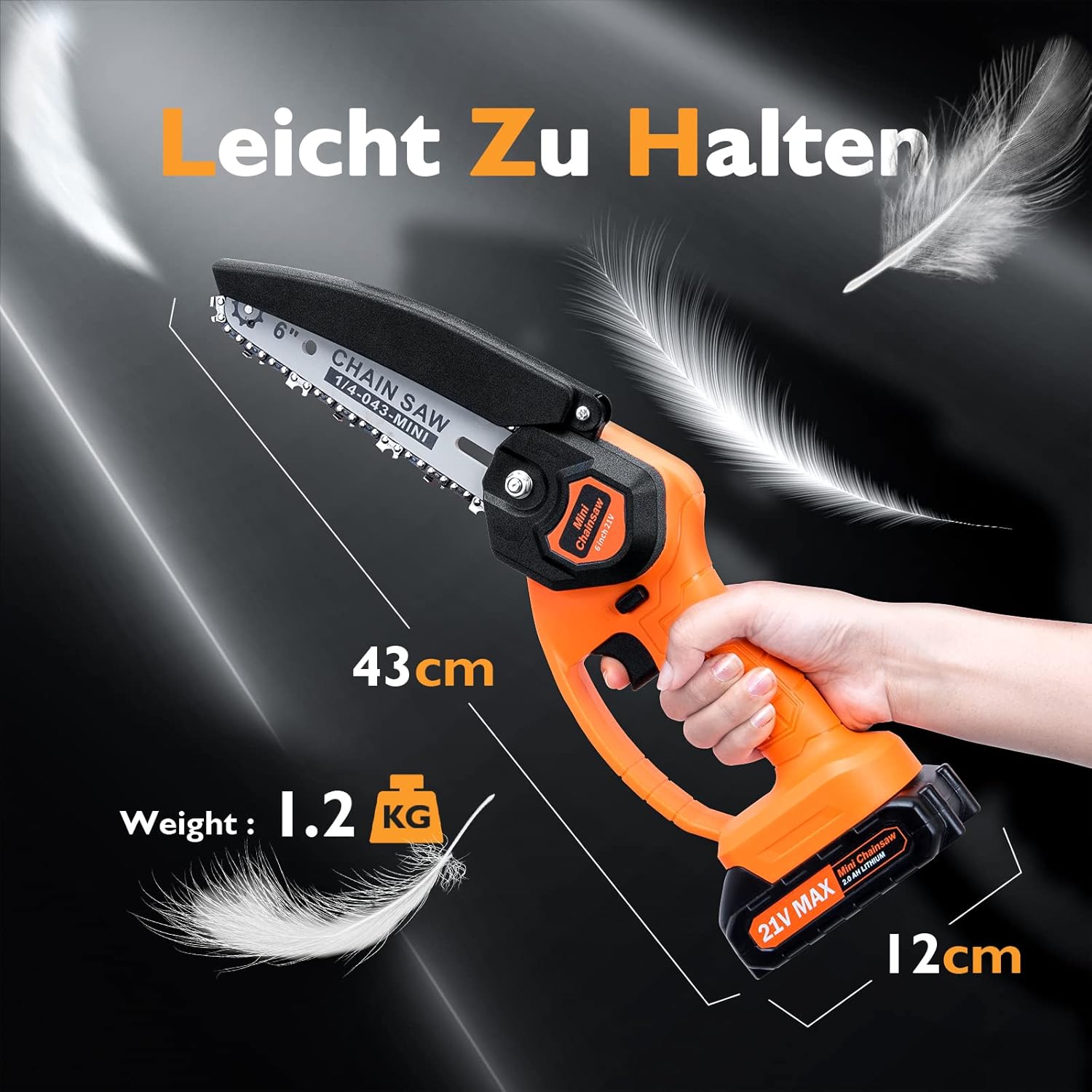 Mini Chainsaw 6 inç — foto 6