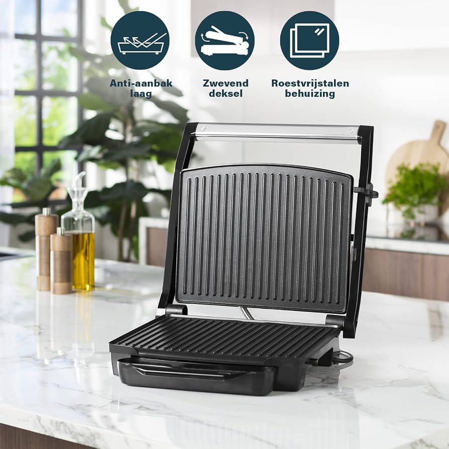 Grill Panini Princess 2000W 30x24cm — foto 4