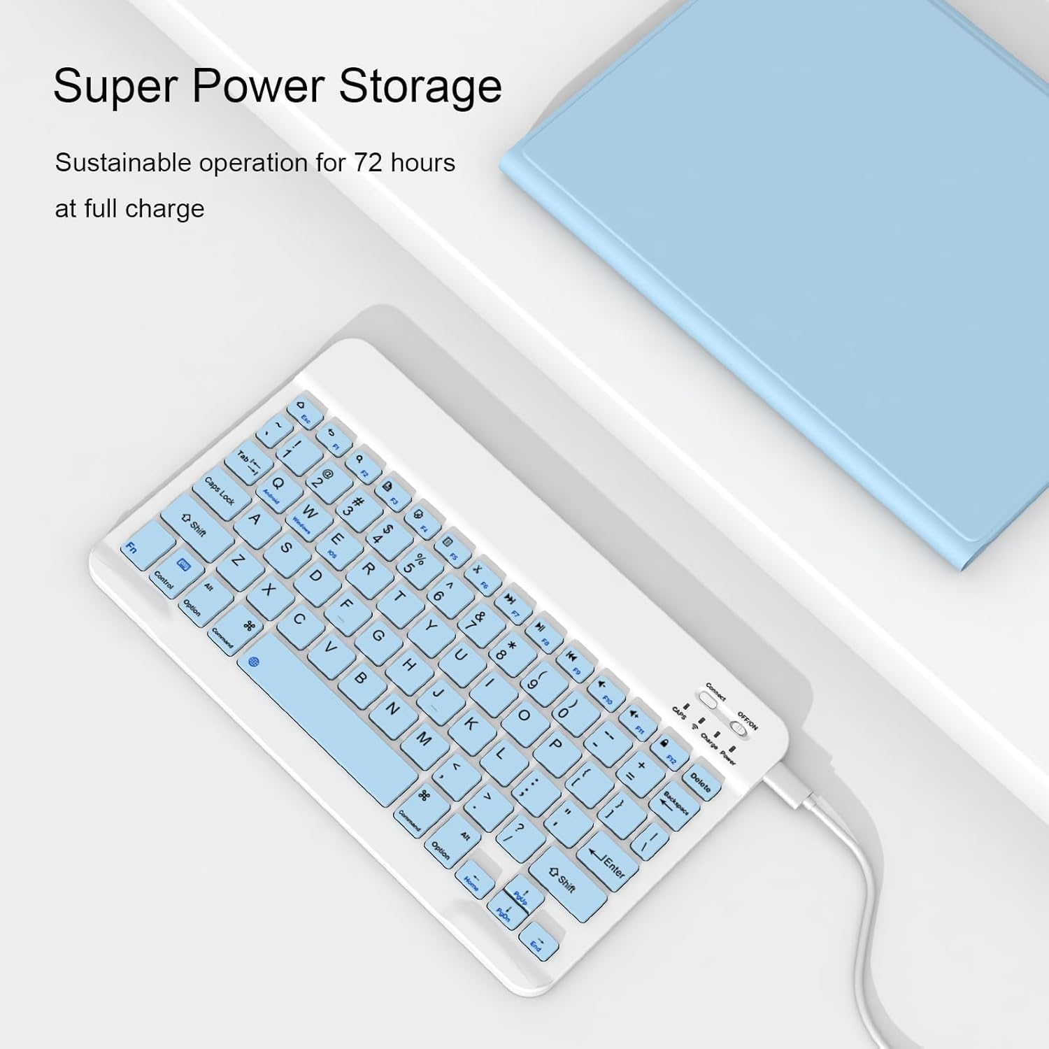 Tastierë me mbështjellës për tablet me kabllo USB — foto 3