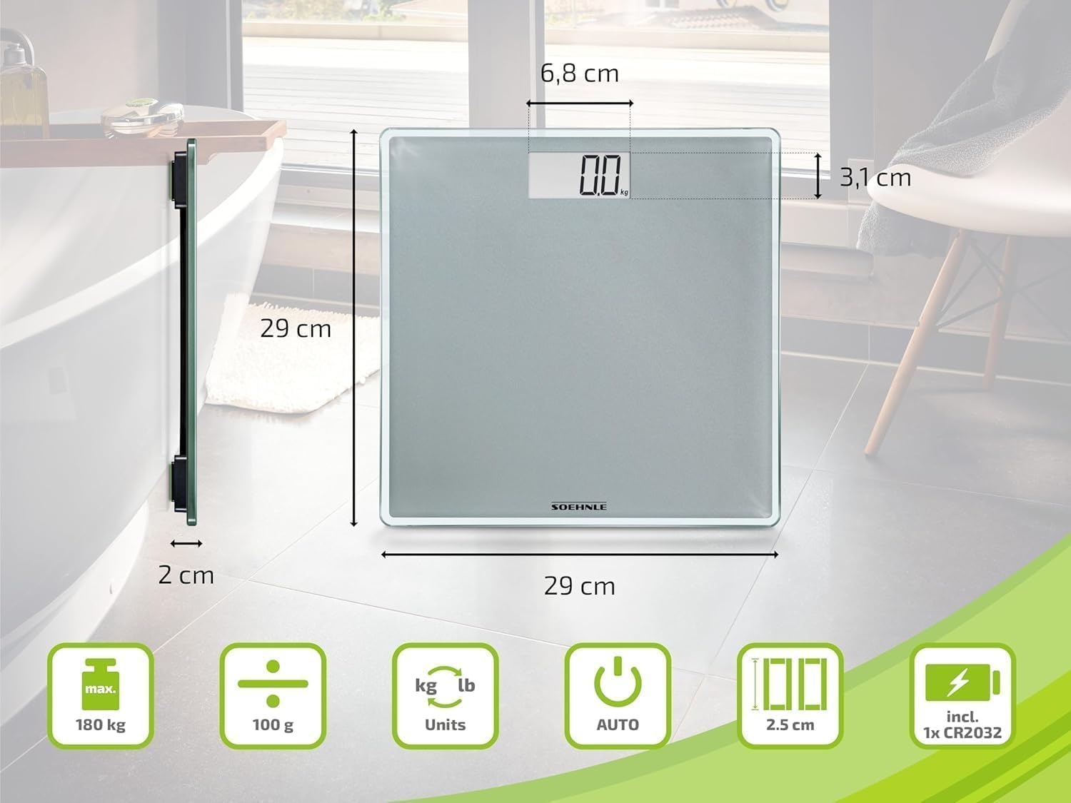 Peshore dixhitale Soehnle Style Sense Compact 300 — foto 2