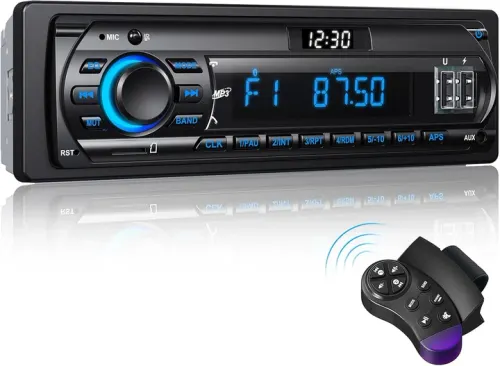 Autoradio 1DIN me Bluetooth dhe USB