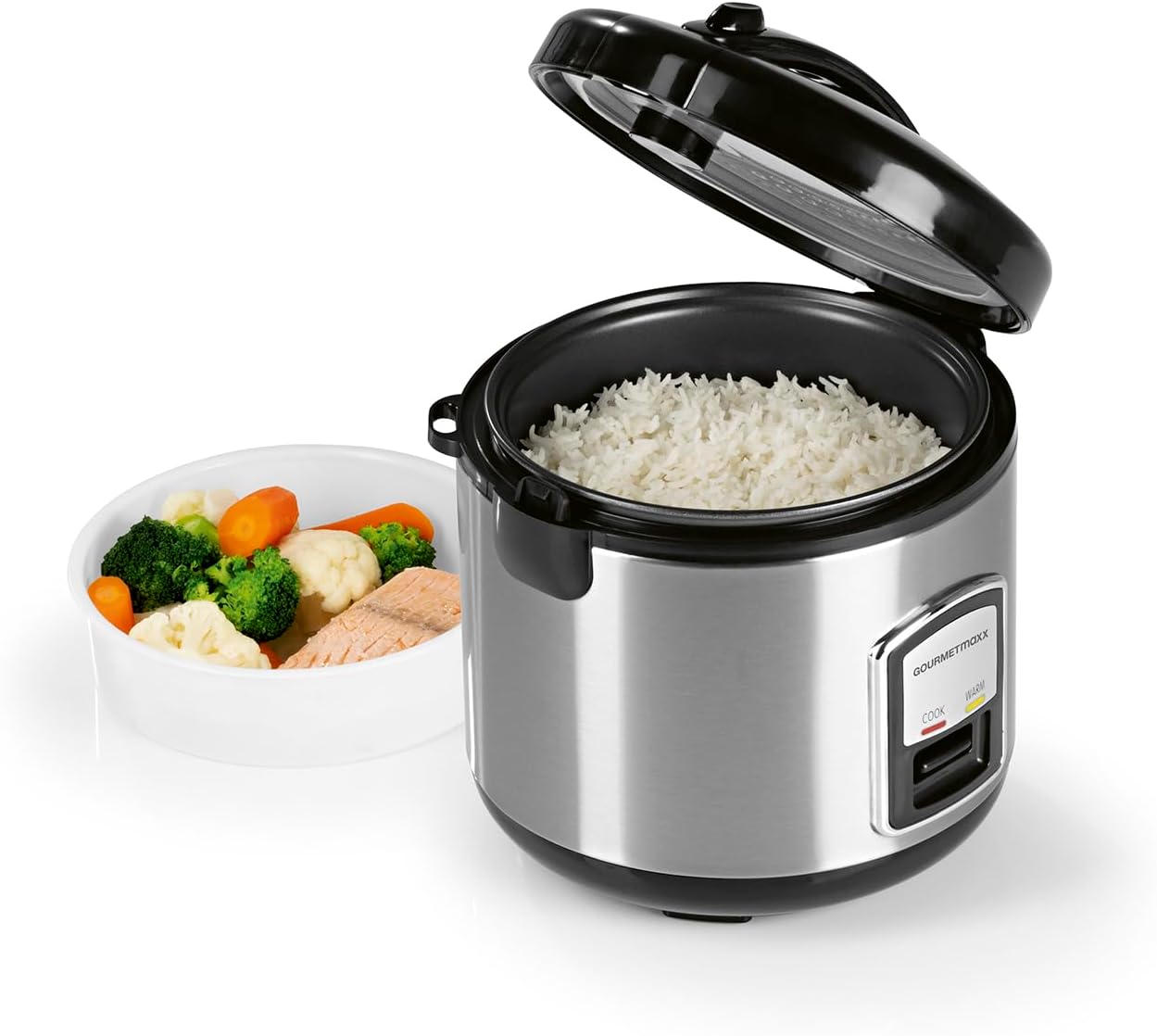 Tenxhere elektrike GOURMETmaxx Kompakt-Reiskocher 400W — foto 1