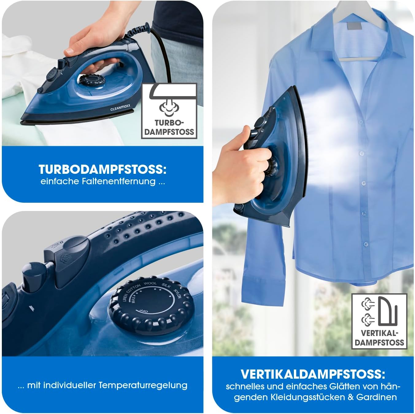 Hekur me avull CLEANmaxx 2200W — foto 6