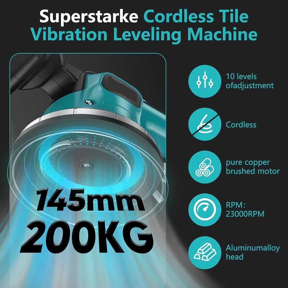 Makineri për Nivelimin e Plakave 145mm 23000RPM — foto 3