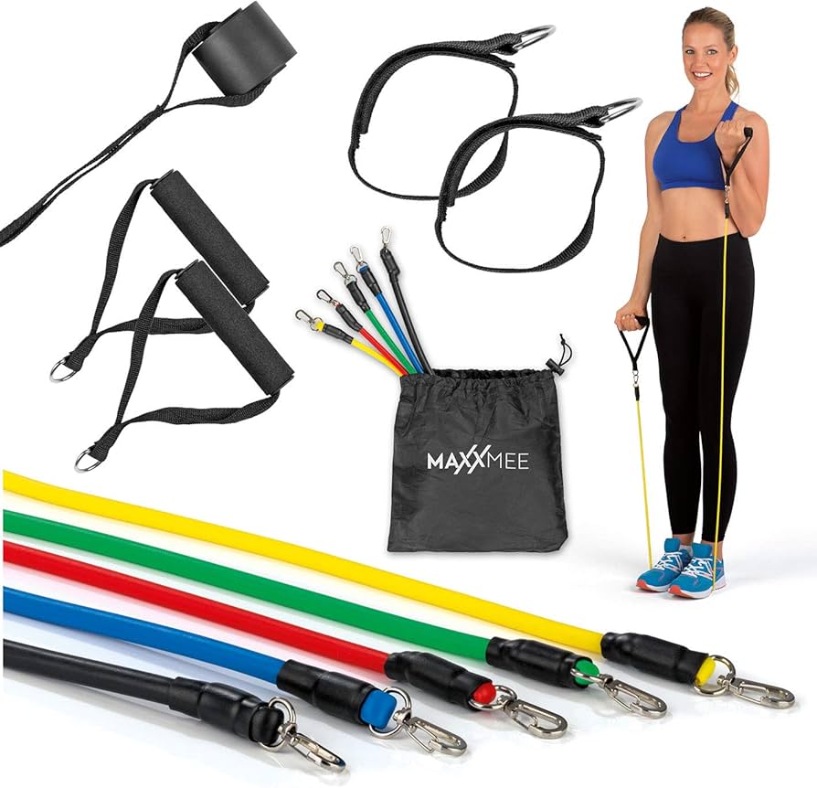 Set shirita stërvitje MAXXMEE 5 shirita 120 cm — foto 1