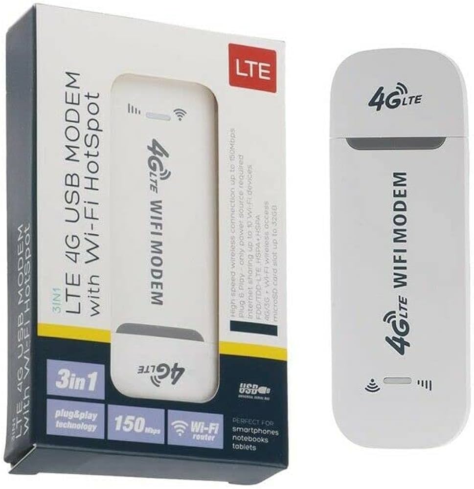 Modem LTE 4G USB me Wi-Fi Hotspot — foto 1