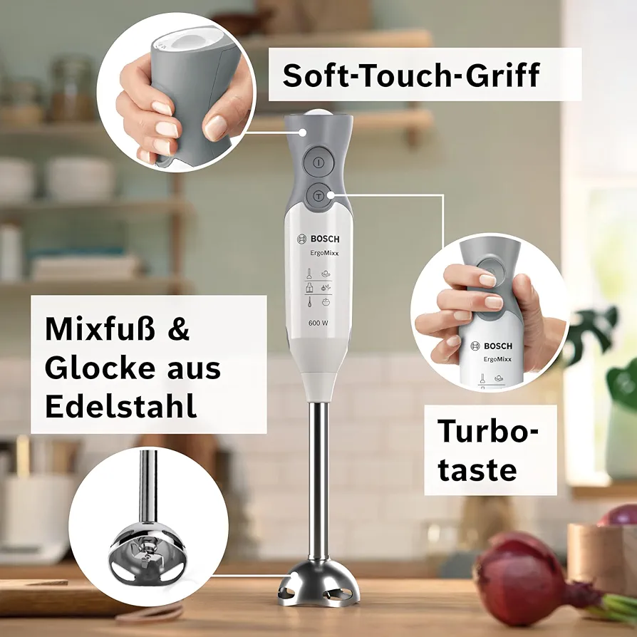 Blender Dore Bosch ErgoMixx 600W — foto 4