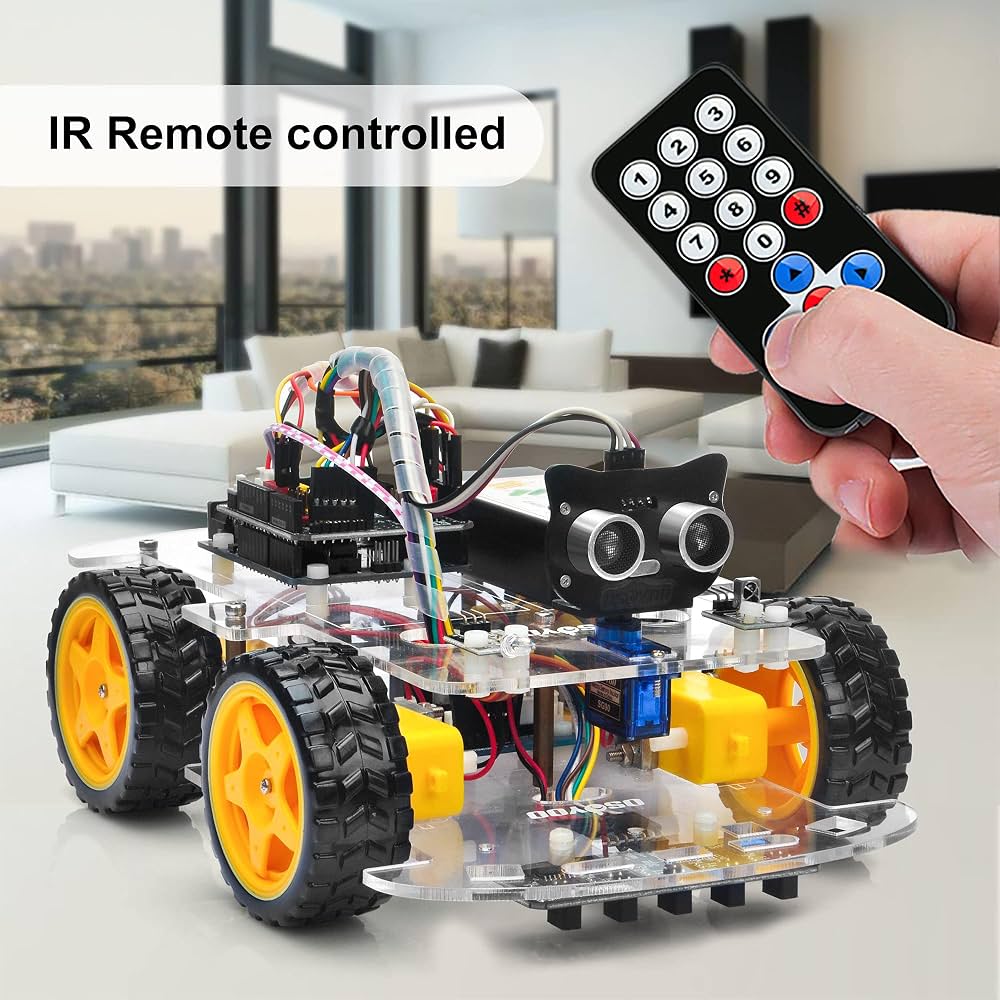 Robot Car Starter Kit OSOYOO me kontroll APP — foto 7