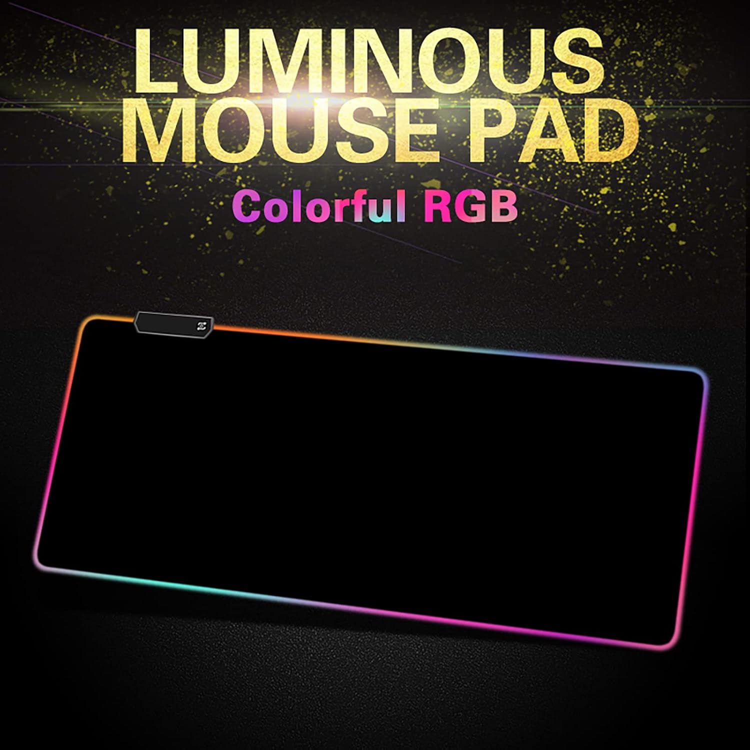 Mouse Pad RGB Gimars me Ndriçim — foto 1