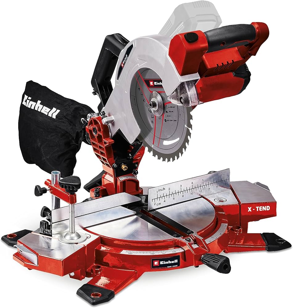 Sharrë e pjerrët Einhell TE-MS 18/210 Li 18V — foto 1