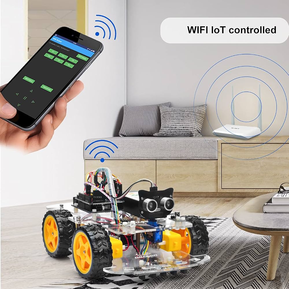 Robot Car Starter Kit OSOYOO me kontroll APP — foto 6