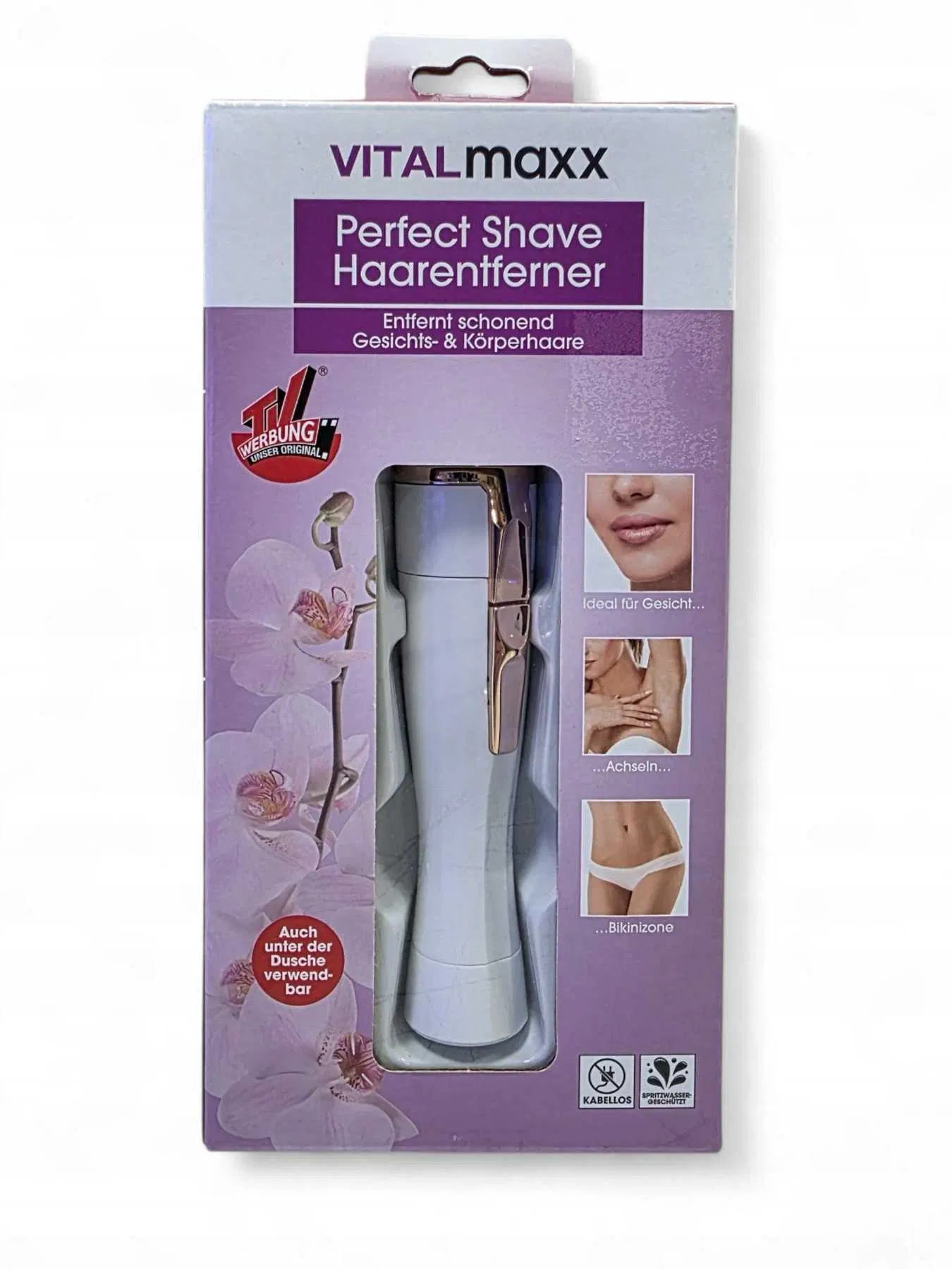 Depilator VITALmaxx Perfect Shave Haarentferner — foto 1