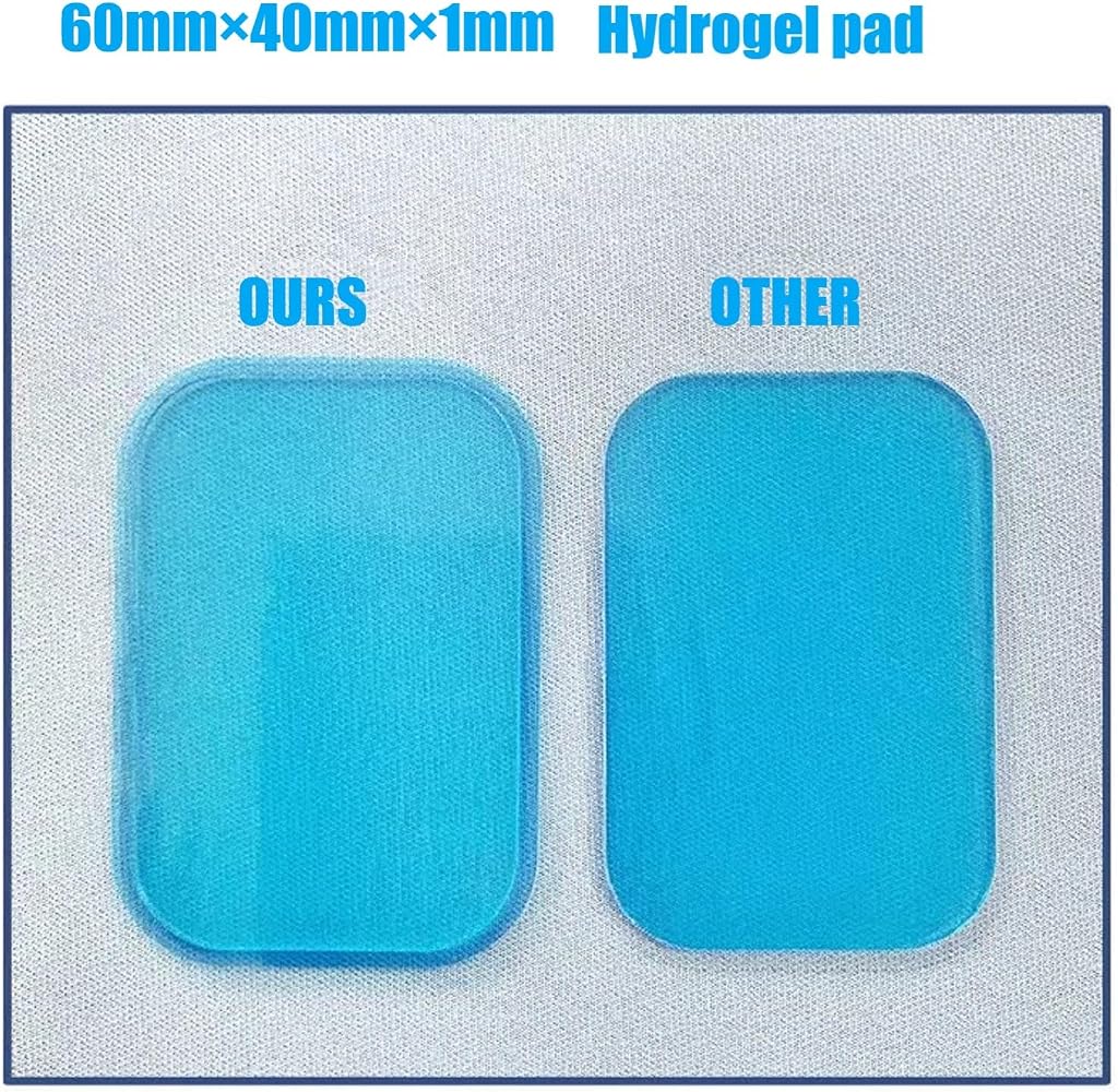 Pads Hidrogel 60x40mm për Pajisje EMS - 25 copë — foto 3